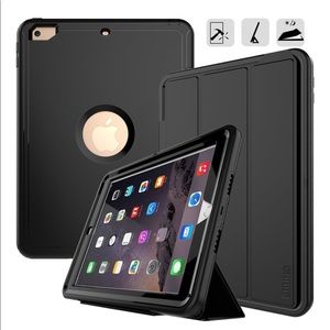 New iPad 9.7 2017 case Grid non-slip surface